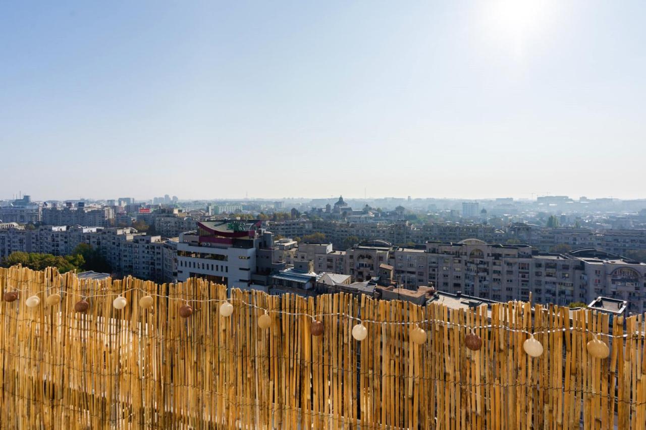 Central Apartment Tower Bukarest Exterior foto
